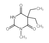 cas no 50-11-3 is 5,5-diethyl-1-methyl-1,3-diazinane-2,4,6-trione