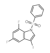 cas no 500139-01-5 is 5,7-DIFLUORO-3-IODO-1-(PHENYLSULFONYL)-1H-INDOLE