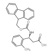 cas no 501015-26-5 is fmoc-(s)-3-amino-3-(2-methyl-phenyl)-propionic acid