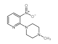 cas no 5028-15-9 is 1-methyl-4-(3-nitropyridin-2-yl)piperazine