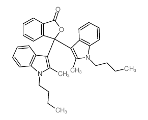 cas no 50292-91-6 is 3,3-bis-(1-Butyl-2-methyl-1H-indol-3-yl)phthalide