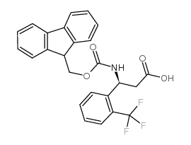 cas no 507472-19-7 is fmoc-(s)-3-amino-3-(2-trifluoromethyl-phenyl)-propionic acid