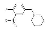 cas no 509093-74-7 is 1-(4-Fluoro-3-nitrobenzyl)piperidine