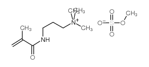 cas no 51441-65-7 is METHACRYLOYLAMINOPROPYLTRIMETHYLAMMONIUM METHYL SULFATE