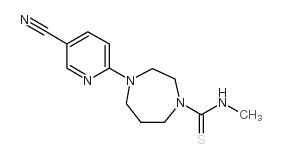 cas no 519056-55-4 is 4-(5-cyanopyridin-2-yl)-n-methyl-1,4-diazepane-1-carbothioamide