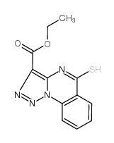 cas no 519056-58-7 is ETHYL 5-SULFANYL[1,2,3]TRIAZOLO[1,5-A]QUINAZOLINE-3-CARBOXYLATE