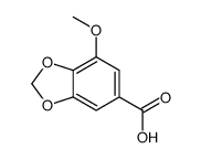 cas no 526-34-1 is 3-METHOXY-4,5-METHYLENEDIOXYBENZOIC ACID