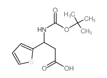 cas no 53030-49-2 is 3-((TERT-BUTOXYCARBONYL)AMINO)-3-(THIOPHEN-2-YL)PROPANOIC ACID