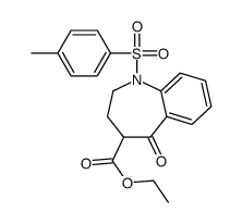 cas no 54620-98-3 is ETHYL 5-OXO-1-TOSYL-2,3,4,5-TETRAHYDRO-1H-BENZO[B]AZEPINE-4-CARBOXYLATE