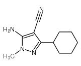 cas no 553672-05-2 is 5-Amino-3-cyclohexyl-1-methyl-1H-pyrazole-4-carbonitrile