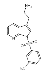 cas no 554453-16-6 is 1H-Pyrrolo[2,3-b]pyridine-3-ethanamine, 1-[(3-methylphenyl)sulfonyl]-