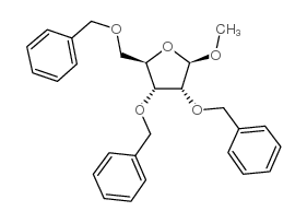 cas no 55725-85-4 is Methyl 2,3,5-tri-O-benzyl-beta-D-ribofuranoside