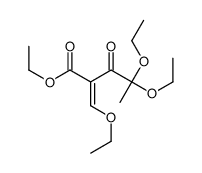 cas no 56563-25-8 is ethyl 4,4-diethoxy-2-(ethoxymethylidene)-3-oxopentanoate