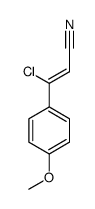 cas no 57466-68-9 is 3-CHLORO-3-(4-METHOXYPHENYL)ACRYLONITRILE