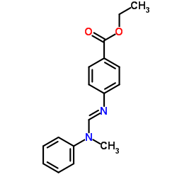 cas no 57834-33-0 is Ethyl 4-[[(methylphenylamino)methylene]amino]benzoate