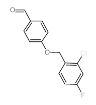 cas no 588681-51-0 is 4-[(2-CHLORO-4-FLUOROBENZYL)OXY]BENZALDEHYDE