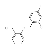 cas no 588681-52-1 is 2-[(2-CHLORO-4-FLUOROBENZYL)OXY]BENZALDEHYDE