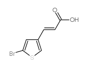 cas no 58963-78-3 is 2-PROPENOIC ACID, 3-(5-BROMO-3-THIENYL)-