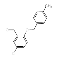 cas no 590360-23-9 is 5-CHLORO-2-[(4-METHYLBENZYL)OXY]BENZALDEHYDE