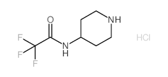 cas no 59185-28-3 is 2,2,2-trifluoro-N-(piperidin-4-yl)acetamide hydrochloride