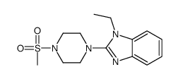 cas no 604741-68-6 is 1H-Benzimidazole,1-ethyl-2-[4-(methylsulfonyl)-1-piperazinyl]-(9CI)