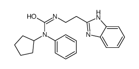 cas no 606090-92-0 is Urea, N-[2-(1H-benzimidazol-2-yl)ethyl]-N-cyclopentyl-N-phenyl- (9CI)