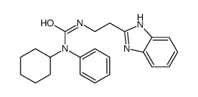 cas no 606090-93-1 is Urea, N-[2-(1H-benzimidazol-2-yl)ethyl]-N-cyclohexyl-N-phenyl- (9CI)