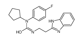 cas no 606091-08-1 is Urea, N-[2-(1H-benzimidazol-2-yl)ethyl]-N-cyclopentyl-N-(4-fluorophenyl)- (9CI)