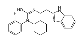 cas no 606091-19-4 is Urea, N-[2-(1H-benzimidazol-2-yl)ethyl]-N-cyclohexyl-N-(2-fluorophenyl)- (9CI)