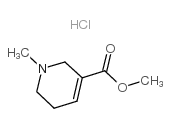 cas no 61-94-9 is 3-Pyridinecarboxylicacid, 1,2,5,6-tetrahydro-1-methyl-, methyl ester, hydrochloride (1:1)