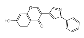 cas no 61034-11-5 is 7-HYDROXY-3-(1-PHENYL-1H-PYRAZOL-4-YL)-CHROMEN-4-ONE