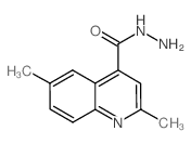 cas no 613656-68-1 is 2,6-dimethylquinoline-4-carbohydrazide(SALTDATA: FREE)