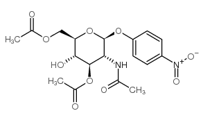 cas no 61891-87-0 is p-Nitrophenyl 2-Acetamido-2-deoxy-3,6-di-O-acetyl-β-D-glucopyranoside