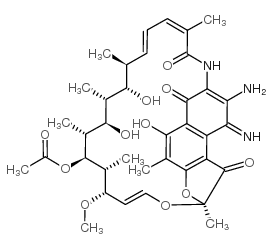 cas no 62041-01-4 is 3-Amino-4-deoxy-4-imino Rifamycin S