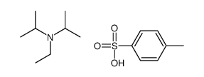 cas no 62359-01-7 is N-ethyl-N-propan-2-ylpropan-2-amine,4-methylbenzenesulfonic acid