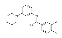 cas no 623907-44-8 is 3-iodo-4-methyl-N-(3-morpholin-4-ylphenyl)benzamide