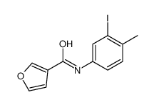 cas no 623907-53-9 is N-(3-iodo-4-methylphenyl)furan-3-carboxamide