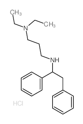 cas no 6275-53-2 is 1,3-Propanediamine,N3-(1,2-diphenylethyl)-N1,N1-diethyl-, hydrochloride (1:2)