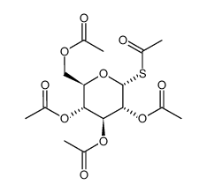 cas no 62860-10-0 is [(2R,3R,4S,5R,6R)-3,4,5-triacetyloxy-6-acetylsulfanyloxan-2-yl]methyl acetate