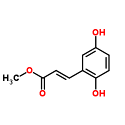 cas no 63177-57-1 is Methyl (2E)-3-(2,5-dihydroxyphenyl)acrylate