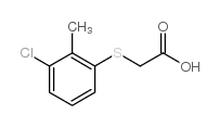 cas no 6375-67-3 is 2-[(3-CHLORO-2-METHYLPHENYL)THIO]ACETIC ACID