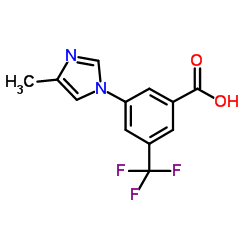 cas no 641571-13-3 is 3-(4-METHYL-1H-IMIDAZOL-1-YL)-5-(TRIFLUOROMETHYL)BENZOIC ACID