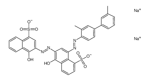 cas no 6420-06-0 is disodium,(6Z)-8-[2-[2-methyl-4-(3-methylphenyl)phenyl]hydrazinyl]-5-oxo-6-[(E)-(1-oxo-4-sulfonatonaphthalen-2-ylidene)hydrazinylidene]naphthalene-1-sulfonate