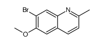 cas no 646039-16-9 is 7-bromo-6-methoxy-2-methylquinoline