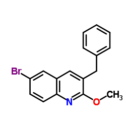 cas no 654655-69-3 is 3-Benzyl-6-bromo-2-methoxyquinoline