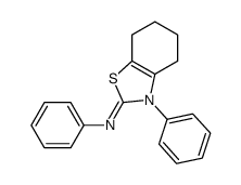 cas no 65913-06-6 is N-(3-PHENYL-4,5,6,7-TETRAHYDROBENZO[D]THIAZOL-2(3H)-YLIDENE)ANILINE