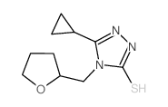 cas no 667412-78-4 is 3-cyclopropyl-4-(oxolan-2-ylmethyl)-1H-1,2,4-triazole-5-thione