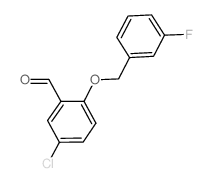 cas no 667437-25-4 is 5-CHLORO-2-[(3-FLUOROBENZYL)OXY]BENZALDEHYDE