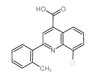 cas no 667437-81-2 is 8-Chloro-2-(2-methylphenyl)quinoline-4-carboxylic acid