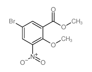 cas no 67657-90-3 is Methyl 5-bromo-2-methoxy-3-nitrobenzoate